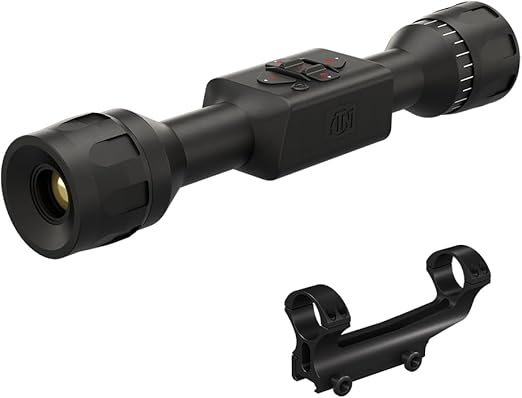 Thor LT 160x120 4-8x Ultra Light Thermal Hunting Scope w/ 60Hz Thermal Sensor, One Shot Zero, 10hrs+ Battery Power | QDM Quick Detach Mount Set