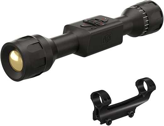 Thor LT 160x120 5-10x Ultra Light Thermal Hunting Scope w/ 60Hz Thermal Sensor, One Shot Zero, 10hrs+ Battery Power | QDM Quick Detach Mount Set